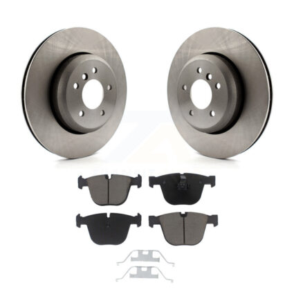 Rear Disc Brake Rotors And Ceramic Pads Kit For BMW 650i 645Ci 550i 545i 535i K8C-102078