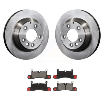 Rear Disc Brake Rotors And Ceramic Pads Kit For Volkswagen Touareg Porsche Cayenne K8C-102123
