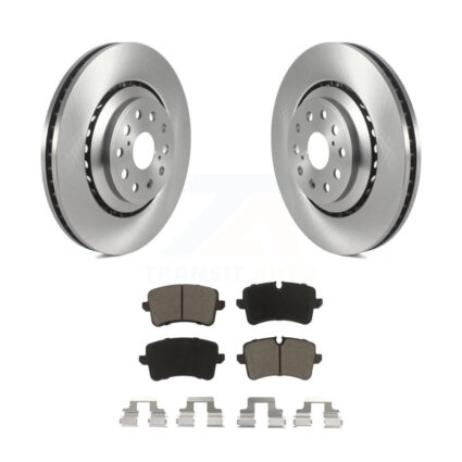 Rear Disc Brake Rotors And Ceramic Pads Kit For Audi S6 S7 A8 Quattro S8 K8C-102127