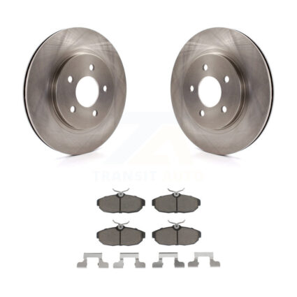 Rear Disc Brake Rotors And Ceramic Pads Kit For Ford Mustang K8C-102131