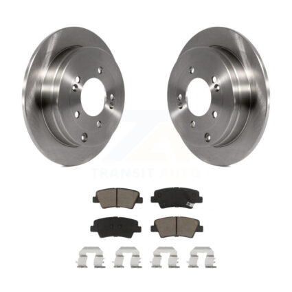Rear Disc Brake Rotors And Ceramic Pads Kit For Kia Amanti Hyundai Azera K8C-102134