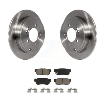 Rear Disc Brake Rotors And Ceramic Pads Kit For 2006-2009 Hyundai Azera K8C-102135