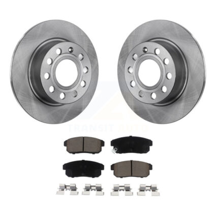 Rear Disc Brake Rotors And Ceramic Pads Kit For Nissan Maxima INFINITI I35 I30 K8C-102138