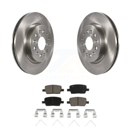 Rear Brake Rotor Ceramic Pad Kit For Chevrolet Cadillac XT5 Traverse GMC Acadia Buick XT6 K8C-102139