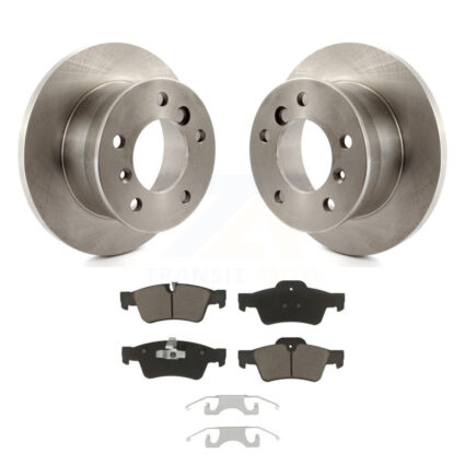Rear Brake Rotor & Ceramic Pad Kit For Mercedes-Benz G55 AMG With 85mm Hub Pilot Diameter K8C-102140