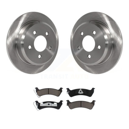 Rear Disc Brake Rotors And Ceramic Pads Kit For Jeep Grand Cherokee K8C-102144