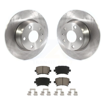 Rear Disc Brake Rotors Ceramic Pad Kit For Audi TT Quattro With 286mm Diameter Rotor K8C-102147