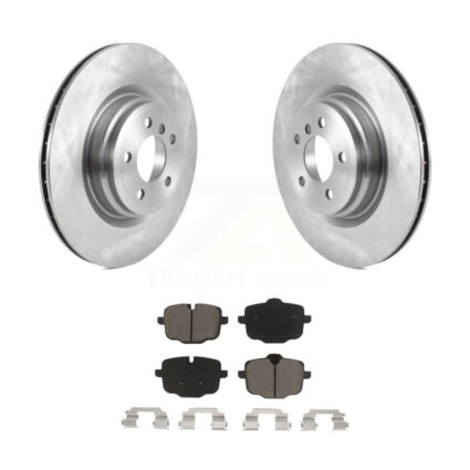 Rear Disc Brake Rotors And Ceramic Pads Kit For 2016-2019 BMW Alpina B6 xDrive Gran Coupe K8C-102171