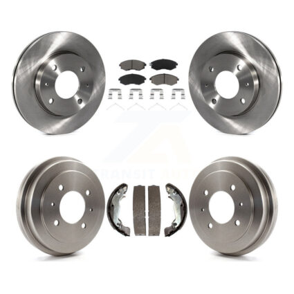 Front Rear Disc Brake Rotor Ceramic Pad And Drum Kit For Hyundai Elantra rear brakes K8C-102466