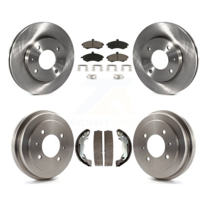 Front Rear Disc Brake Rotor Ceramic Pad And Drum Kit For Hyundai Elantra rear brakes K8C-102467
