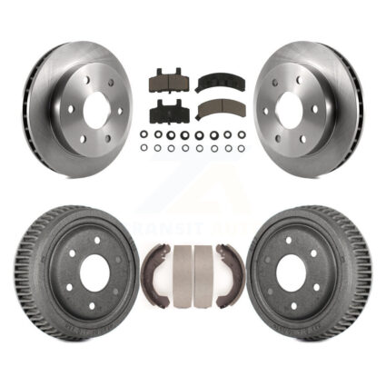 Front Rear Disc Brake Rotor Ceramic Pad And Drum Kit For Chevrolet K1500 GMC Yukon Blazer K8C-102487