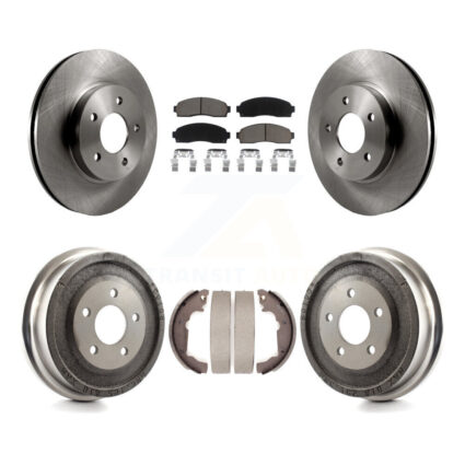 Front Rear Disc Brake Rotor Ceramic Pad Drum Kit For Saturn Vue Chevrolet Equinox Pontiac K8C-102539