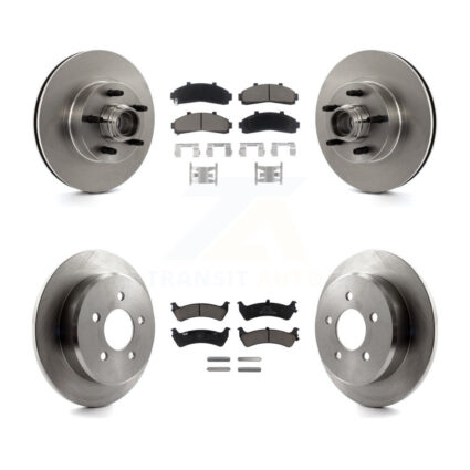 Front Rear Disc Brake Rotors Ceramic Pad Kit For Ford Ranger Explorer Mercury Mountaineer K8C-102630