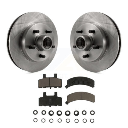 Front Brake Rotor Ceramic Pad Kit For C1500 Chevrolet GMC Tahoe Yukon Express 1500 Savana K8C-102698