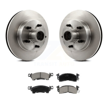 Front Brake Rotor Ceramic Pad Kit For Chevrolet GMC C10 C1500 G20 G2500 Cadillac Brougham K8C-102718