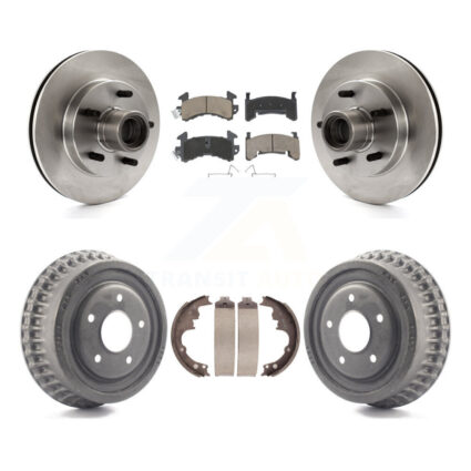 Front Rear Brake Rotor Ceramic Pad Drum Kit For GMC Sonoma Chevrolet S10 Blazer S15 Jimmy K8C-102759