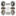 Front Rear Brake Rotor Ceramic Pad & Drum Kit (9Pc) For Chevrolet Aveo Pontiac Aveo5 Wave K8C-102915