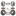 Front Rear Disc Brake Rotors Ceramic Pad & Drum Kit (9Pc) For Ford Escape Mercury Mariner K8C-102947