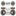 Front Rear Brake Rotor Ceramic Pad & Drum Kit (9Pc) For Ford Ranger With 9″ Diameter K8C-102966