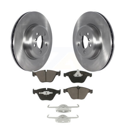 Front Disc Brake Rotors And Ceramic Pads Kit For 2012 BMW 335i Convertible/Coupe K8C-102989