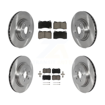 Front Rear Disc Brake Rotors And Ceramic Pads Kit For 2016 Tesla S From 04 16 K8C-102996