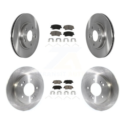 Front Rear Disc Brake Rotors And Ceramic Pads Kit For Kia Niro Hyundai Ioniq K8C-102998