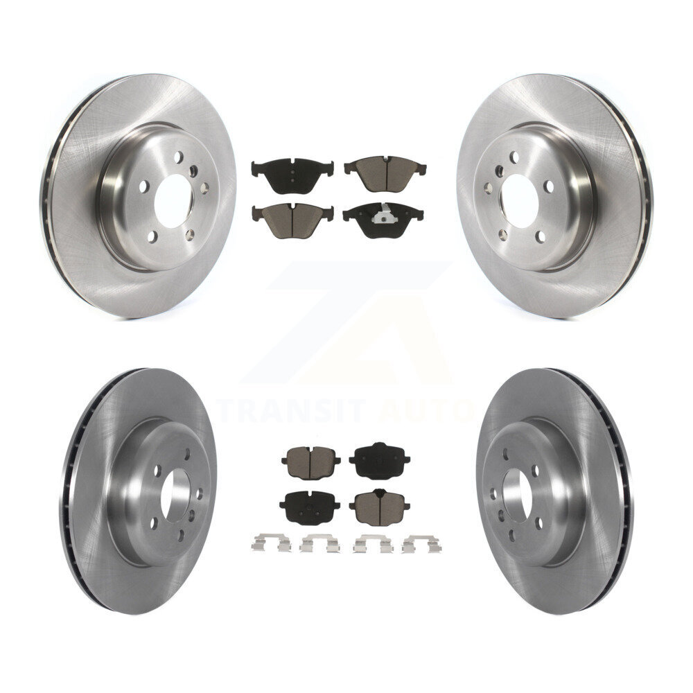 Front Rear Disc Brake Rotors And Ceramic Pads Kit For BMW 640i xDrive Gran Coupe 535i K8C-102999
