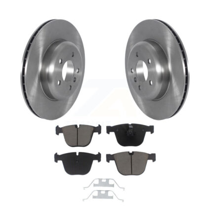 Rear Disc Brake Rotors & Ceramic Pad Kit For BMW 535i GT xDrive 740Li 740i ActiveHybrid 7 K8C-103021