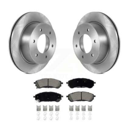 Rear Disc Brake Rotors And Ceramic Pads Kit For 2019-2023 Ford Ranger K8C-103050