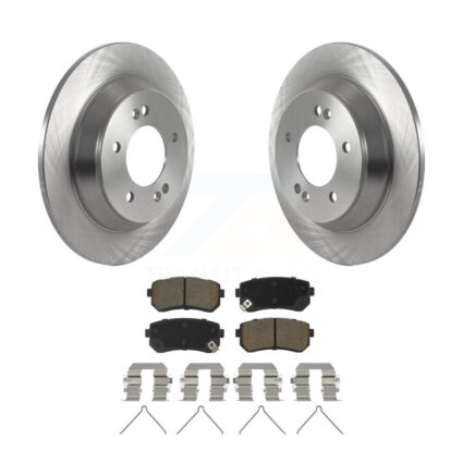 Rear Disc Brake Rotors And Ceramic Pads Kit For Hyundai Kona K8C-103051