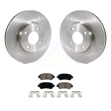 Front Disc Brake Rotors And Ceramic Pads Kit For Nissan Kicks Versa K8C-103085