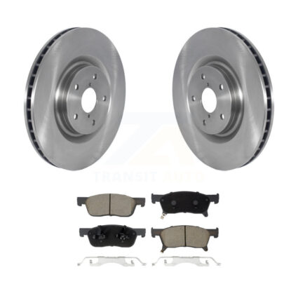 Front Disc Brake Rotors And Ceramic Pads Kit For 2019-2024 Subaru Ascent K8C-103086
