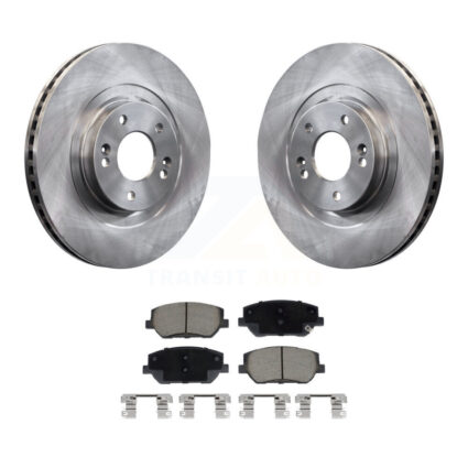 Front Disc Brake Rotors And Ceramic Pads Kit For 2019-2020 Hyundai Santa Fe K8C-103088