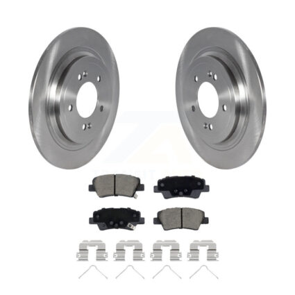 Rear Disc Brake Rotors And Ceramic Pads Kit For Kia Sportage Hyundai Tucson Nexo K8C-103101