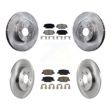 Front Rear Disc Brake Rotors And Ceramic Pads Kit For 2019-2020 Hyundai Santa Fe K8C-103119
