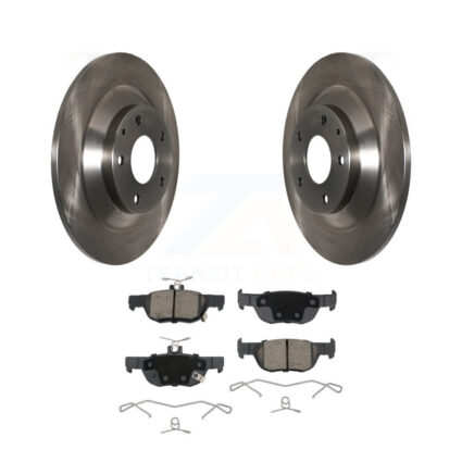 Rear Disc Brake Rotors And Ceramic Pads Kit For Mazda CX-30 MX-30 EV K8C-103125
