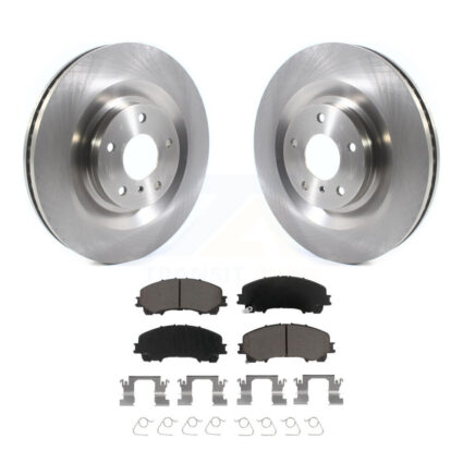 Front Disc Brake Rotors And Ceramic Pads Kit For INFINITI QX50 QX55 K8C-103130