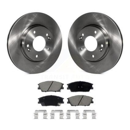 Front Disc Brake Rotors And Ceramic Pads Kit For Hyundai Venue Kia Soul K8C-103154