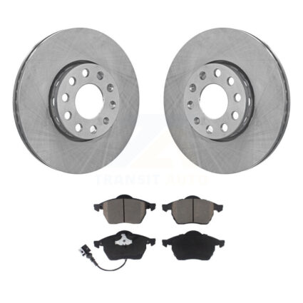 Front Disc Brake Rotors And Ceramic Pads Kit For Audi A6 Quattro 100 K8C-103156