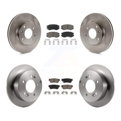 Front Rear Disc Brake Rotors And Ceramic Pads Kit For 2005 Kia Magentis From 10 05 K8C-103196