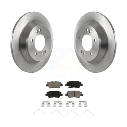 Rear Disc Brake Rotors And Ceramic Pads Kit For 2020-2022 Kia Soul 1.6L K8C-103199