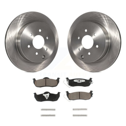 Rear Disc Brake Rotors And Ceramic Pads Kit For 2004 Nissan Pathfinder From 08 04 K8C-103203