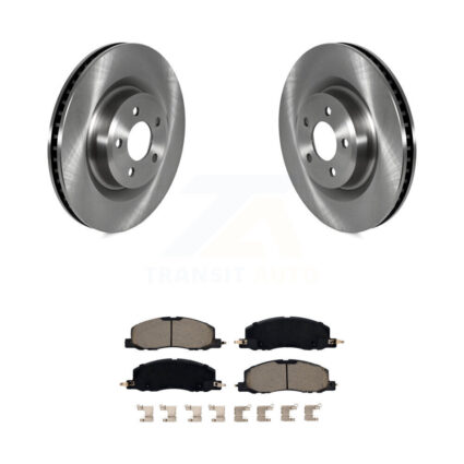 Front Disc Brake Rotors And Ceramic Pads Kit For Ford Explorer Lincoln Aviator K8C-103223