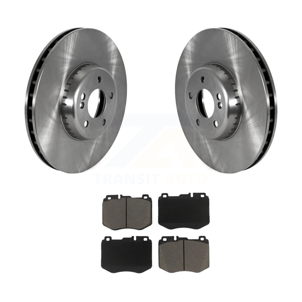 Front Disc Brake Rotors And Ceramic Pads Kit For Mercedes-Benz C300 C400 C350e K8C-103225