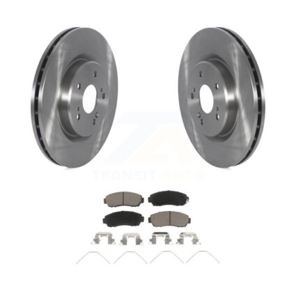 Front Disc Brake Rotors And Ceramic Pads Kit For 2019-2023 Acura RDX K8C-103227