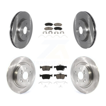 Front Rear Disc Brake Rotors And Ceramic Pads Kit For 2019-2021 Acura RDX K8C-103245