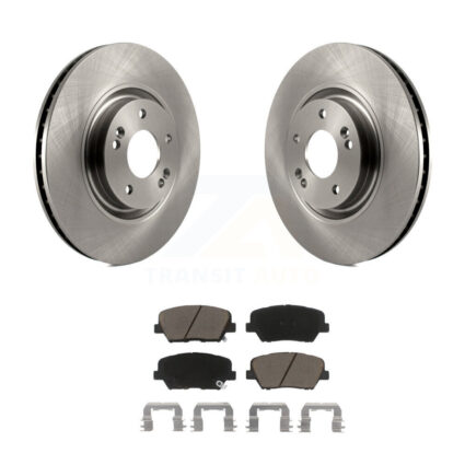 Front Disc Brake Rotors And Ceramic Pads Kit For 2019-2022 Hyundai Nexo K8C-103276