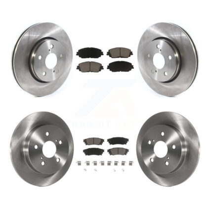 Front Rear Disc Brake Rotors And Ceramic Pads Kit For Toyota C-HR K8C-103298