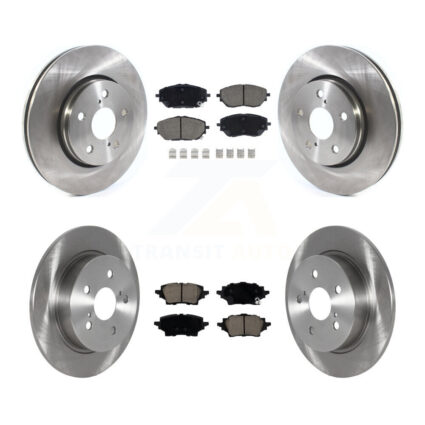 Front Rear Disc Brake Rotors And Ceramic Pads Kit For Toyota C-HR K8C-103299