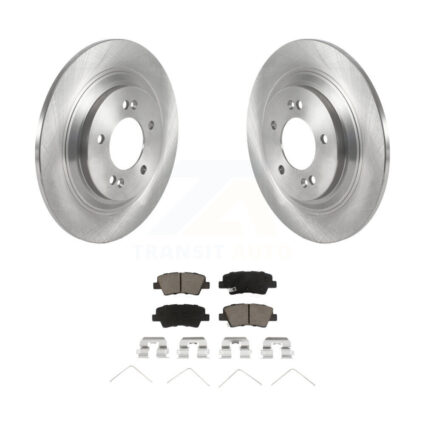 Rear Disc Brake Rotors And Ceramic Pads Kit For 2019 Kia Niro EV K8C-103311